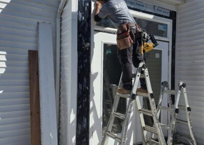 Door Installation Project by M&B Unlimited Construction in Connecticut